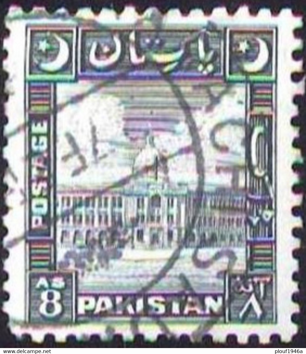 Pays : 376 (Pakistan : Dominion Britannique)    Yvert Et Tellier N° :   52 (o) - Pakistan