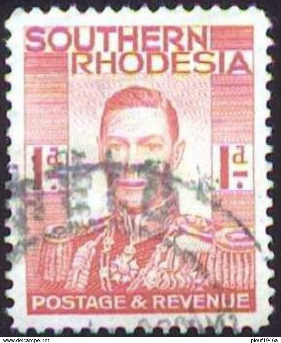 Pays : 405 (Rhodésie Du Sud : Colonie Britannique)  Yvert Et Tellier N° :     41 (o) - Southern Rhodesia (...-1964)