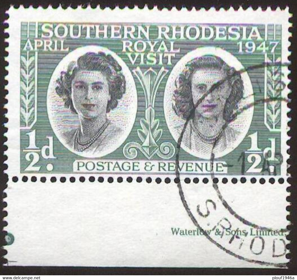 Pays : 405 (Rhodésie Du Sud : Colonie Britannique)  Yvert Et Tellier N° :     67 (o) Bdf - Zuid-Rhodesië (...-1964)