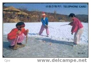 # KOREA O9409126 Top Game Korean Traditional Folkways 5000 Autelca 09.94  Tres Bon Etat - Korea (Süd)