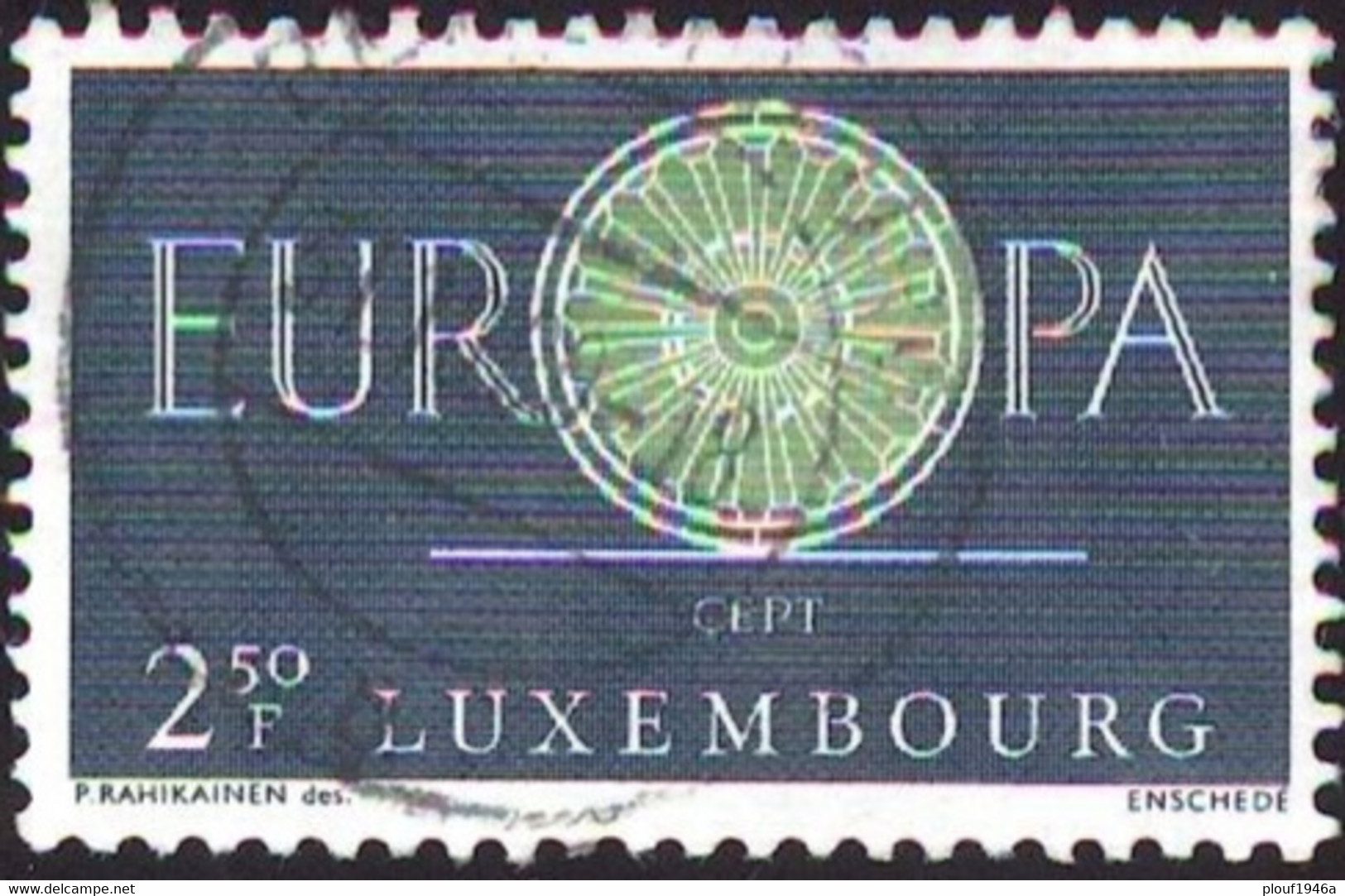 Pays : 286,04 (Luxembourg)  Yvert Et Tellier N° :   587 (o) [EUROPA] - Oblitérés
