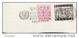 BELGIUM 1966 UNICEF  POSTMARK - UNICEF