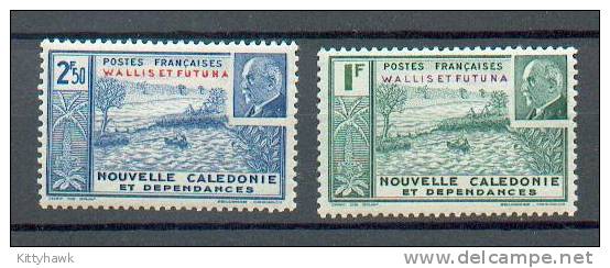Wallis 68 - YT 90-91 * - Unused Stamps