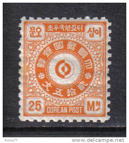 SS2485 - COREA , Tre Valori Senza Gomma - Korea (...-1945)