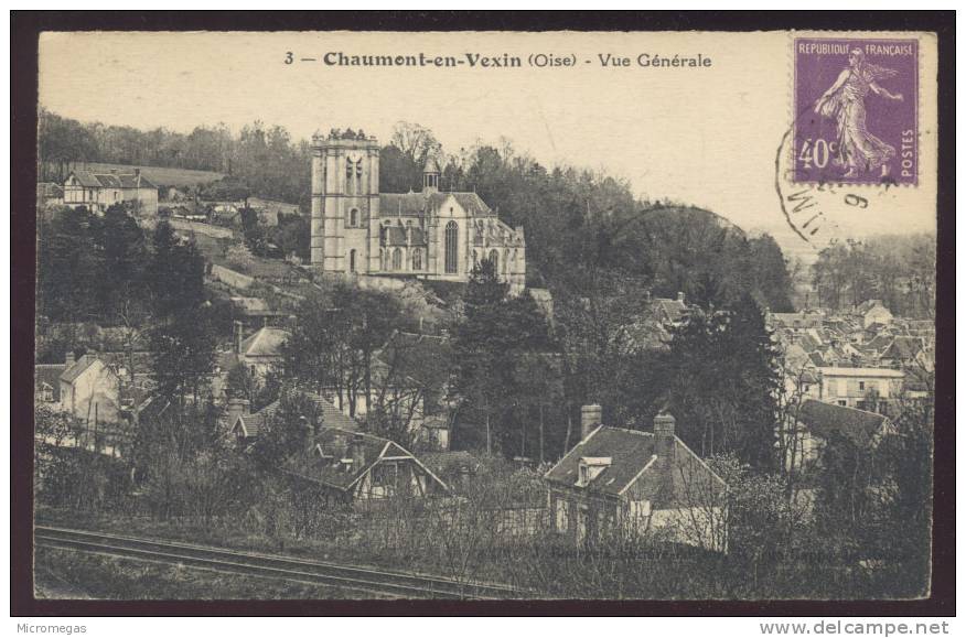 Chaumont-en-Vexin : Vue Générale - Chaumont En Vexin