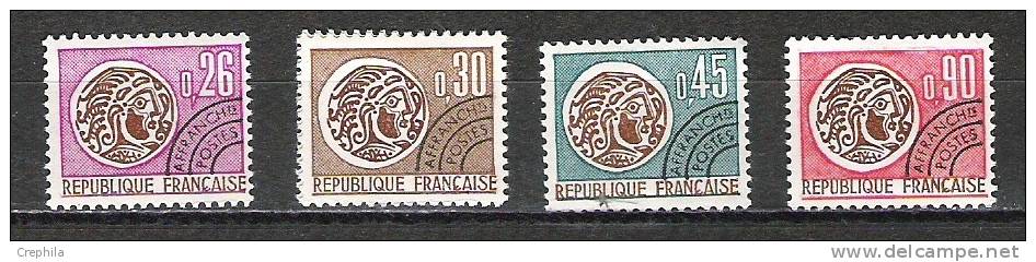 France - Préoblitérés - 1971 -  Y&T 130/3  - Neuf ** - 1964-1988