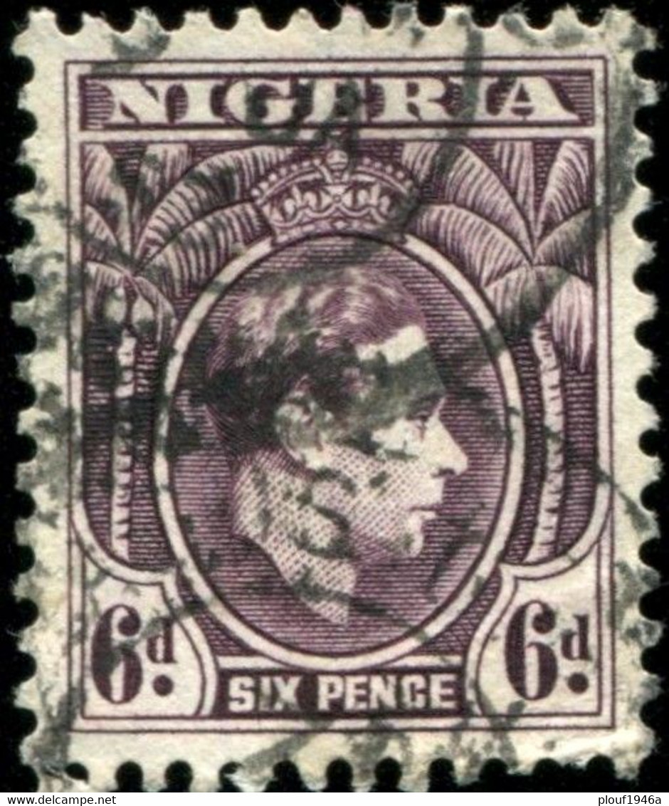 Pays : 346  (Nigeria : Colonie Britannique)  Yvert Et Tellier N° :   58 (o) - Nigeria (...-1960)