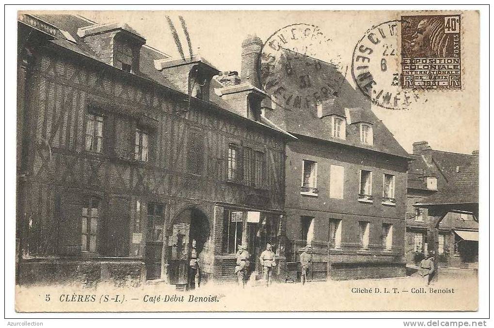 CAFE DEBIT BENOIT - Clères