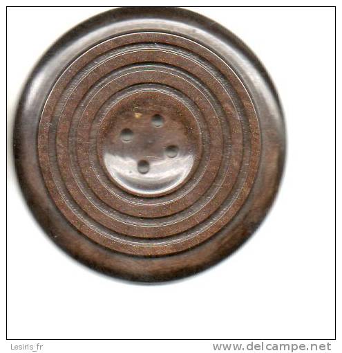 GRAND BOUTON MARRON - CERCLES - Boutons