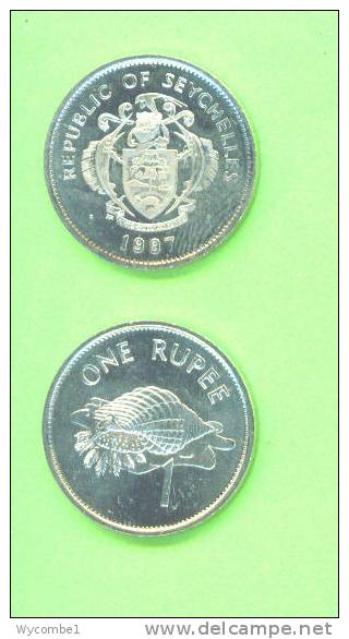 SEYCHELLES - 1997 1 Rupee UNC - Seychelles