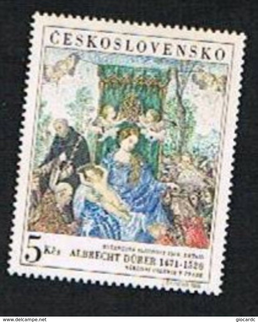 CECOSLOVACCHIA (CZECHOSLOVAKIA) - YVERT 1653  - 1968   ' PRAGA 1968 ' : GIORNATA DELLA FIP -   NUOVI (MINT) ** - Ungebraucht