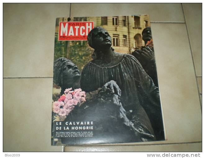 PARIS MATCH  1956  NUMERO 402 - People