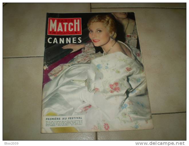 PARIS MATCH  1956  NUMERO 369 - People