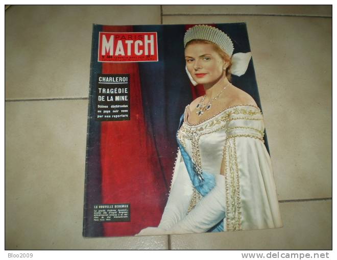 PARIS MATCH  1956  NUMERO 384 - People