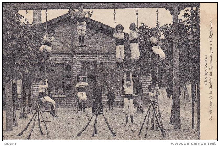 CHOISY-LE-ROI : Groupe De La Société De Gymnastique - Bourg La Reine