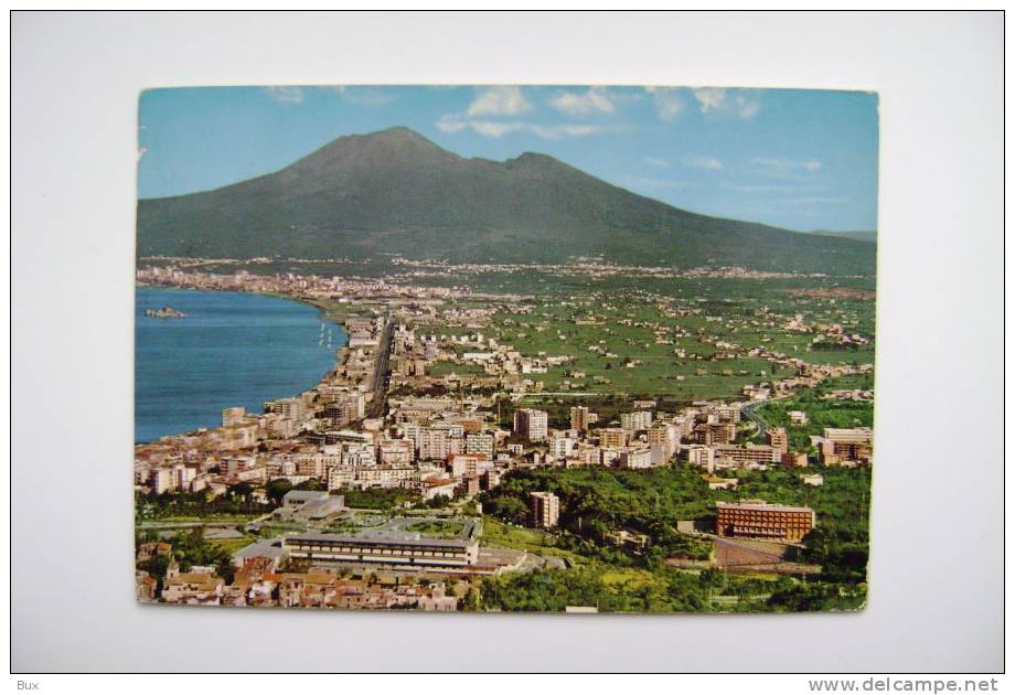 CASTELLAMARE DI STABIA     CAMPANIA  VIAGGIATA  COME DA FOTO - Castellammare Di Stabia