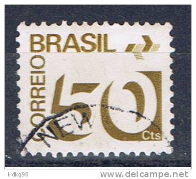 BR+ Brasilien 1974 Mi 1419 Ziffernmarke - Usati