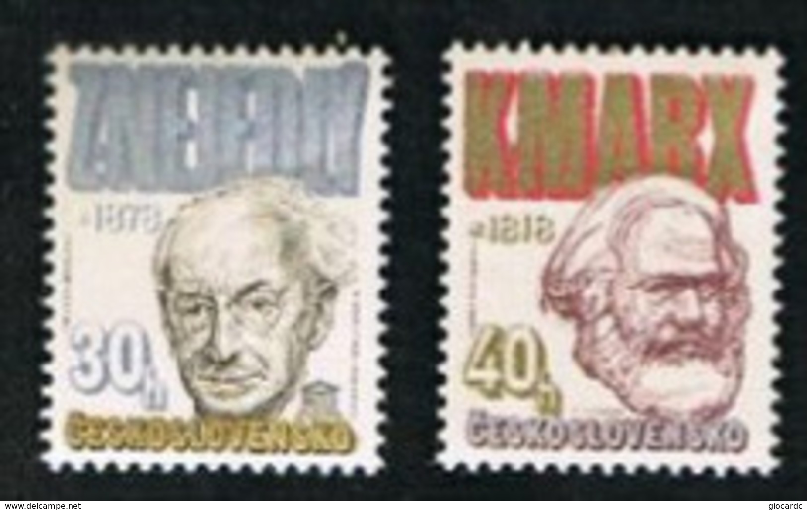 CECOSLOVACCHIA (CZECHOSLOVAKIA) -  SG 2383.2384    -  1978 CULTURAL ANNIVERSARIES (COMPLET SET OF 2) (MINT) ** - Ongebruikt