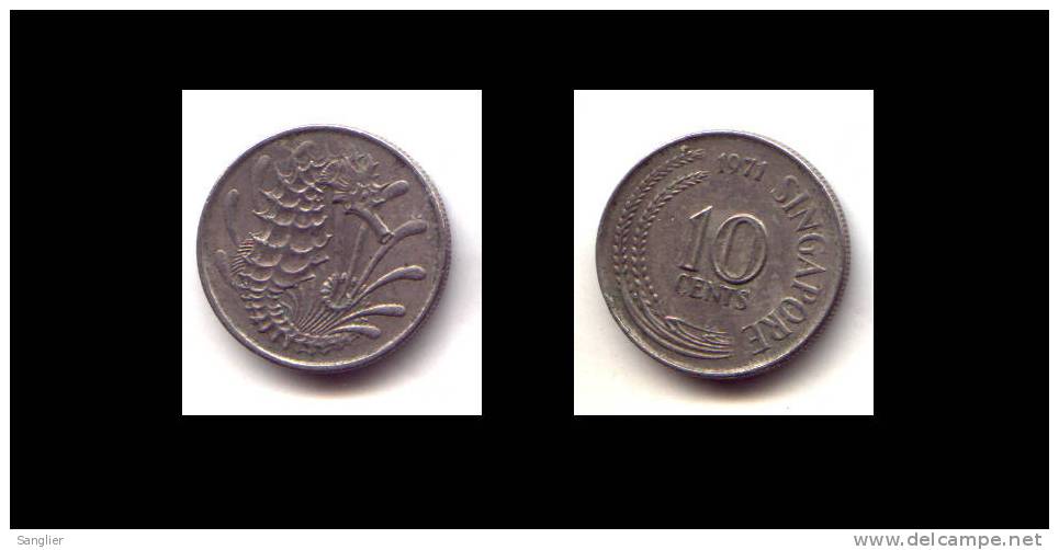 10 CENTS 1971 - Singapore