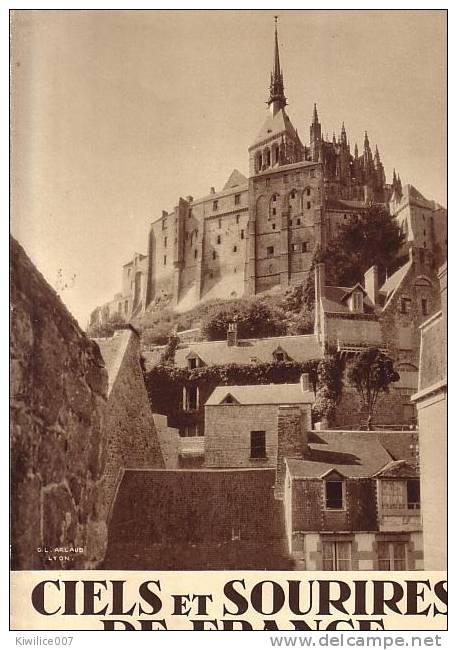 Mars 1935 LE MONT SAINT MICHEL Pecheur Mont Saint Michel - 1900 - 1949