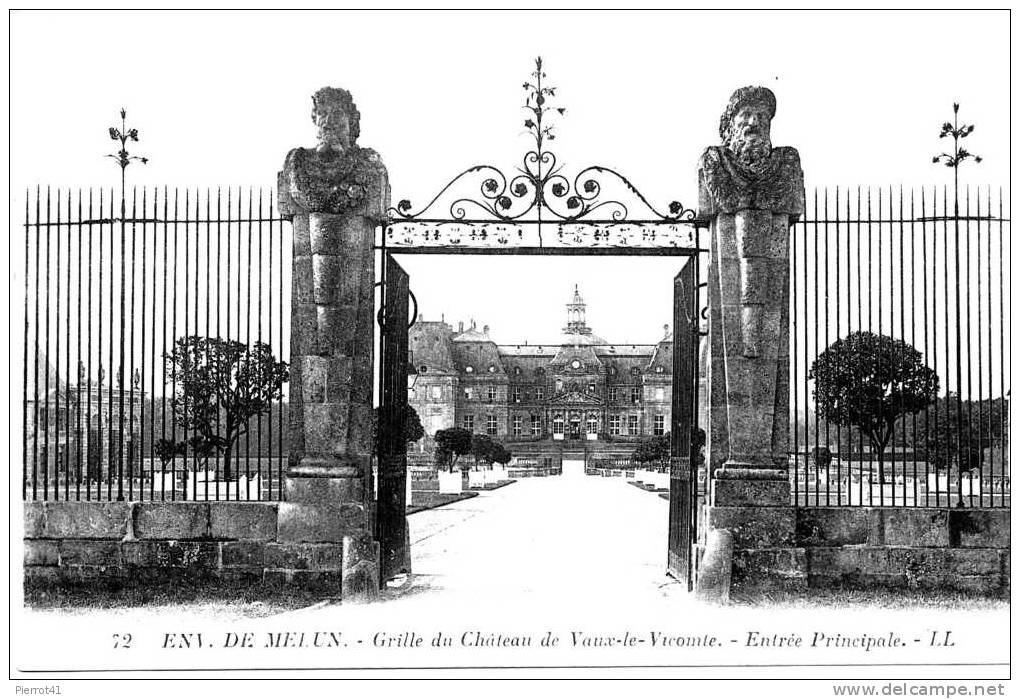 Grille Du Chateau - Entrée Principale - Vaux Le Vicomte