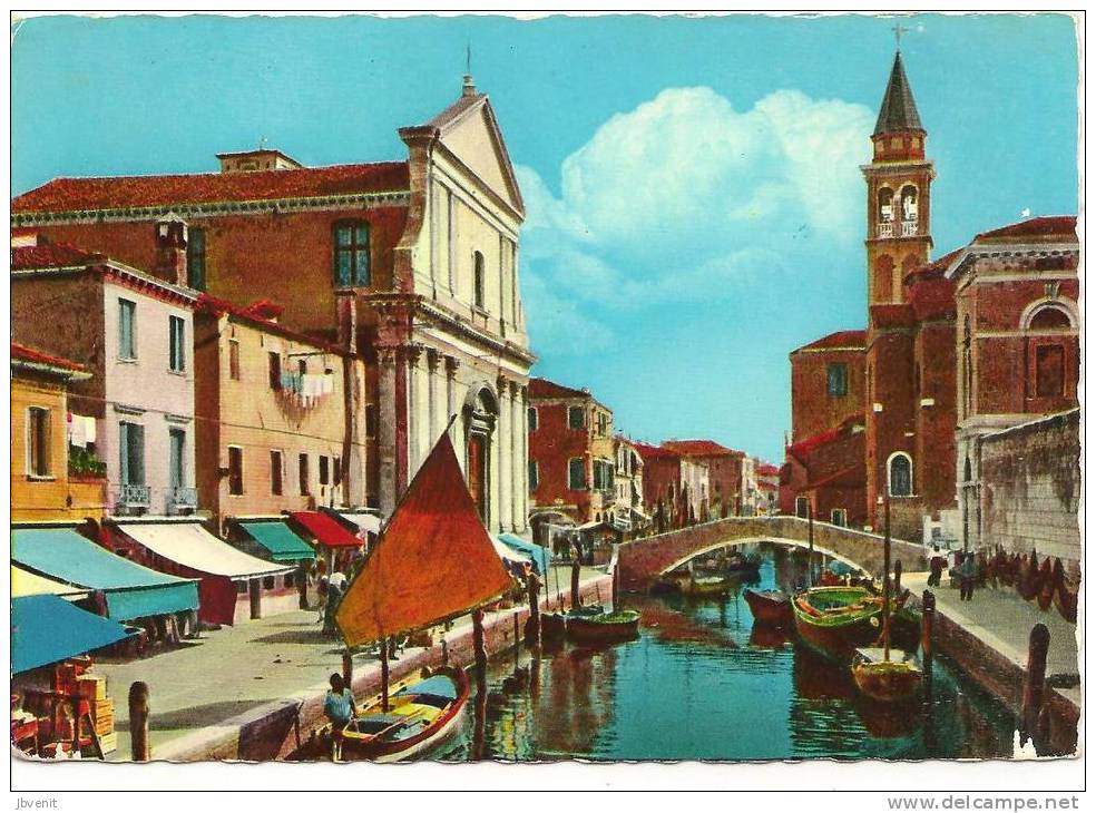 CHIOGGIA (Venezia) - Canal Vena - Chiesa Filippini - Chioggia