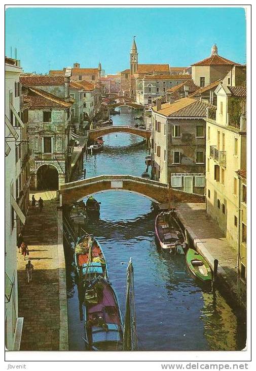 CHIOGGIA (Venezia) - Canal Vena - Ponti E Barche - Chioggia