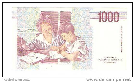 1768)splendida Banconota Da 1000 Lire Maria Montessori Serie Speciale XF Del 1996 FDC - 1000 Liras