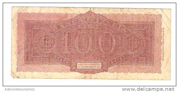 1774)splendida Banconota Da 100 Lireitalia Turrita Del 10-12-1944 Vedi Foto - 100 Liras