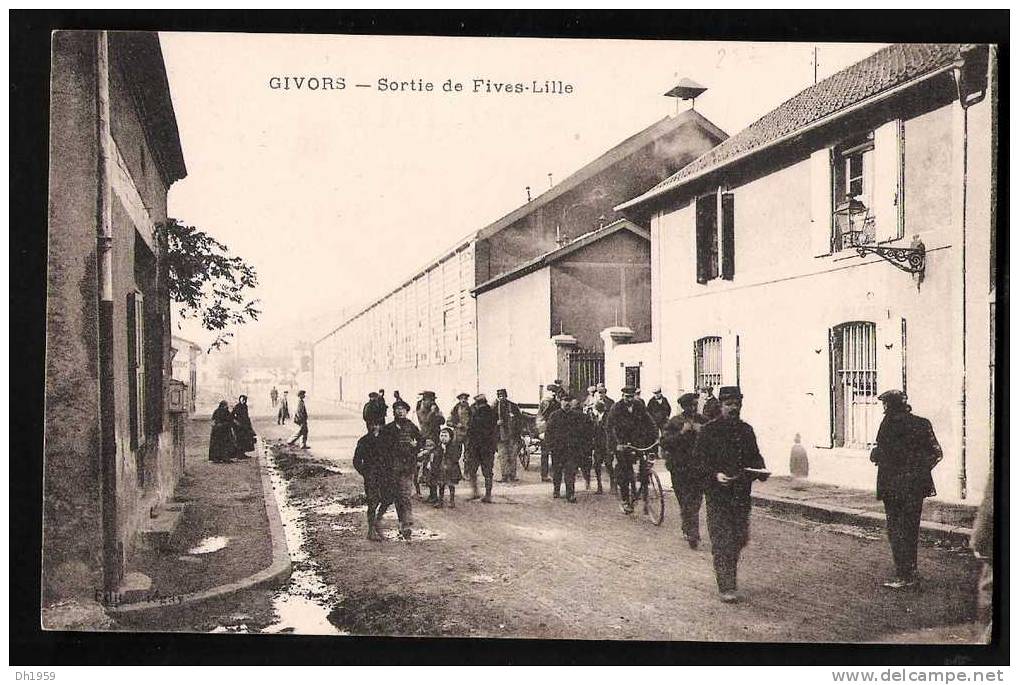 GIVORS SORTIE DE FIVES-LILE - Givors