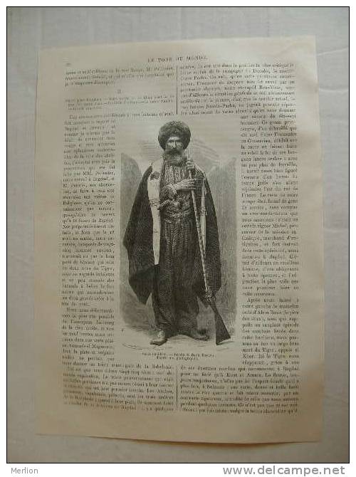 Iraq -Environs De Bagdad   - Babylonie -Iraq -  -gravur -engraving - 1867 VF OK17.6 - Estampes & Gravures