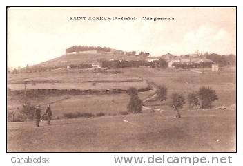 CPA De SAINT AGREVE - Vue Générale (Photo Paul Jacquin). - Saint Agrève