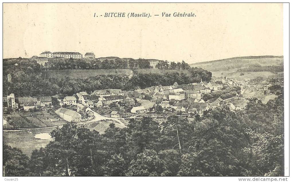 57 BITCHE - Vue Générale - Bitche