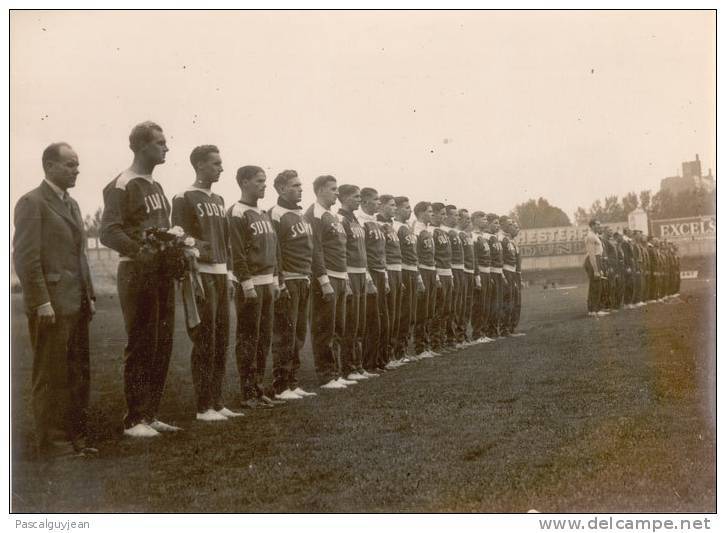 4 PHOTO PRESSE ATHLETISME MATCH FRANCE-FINLANDE 1946 - Athlétisme