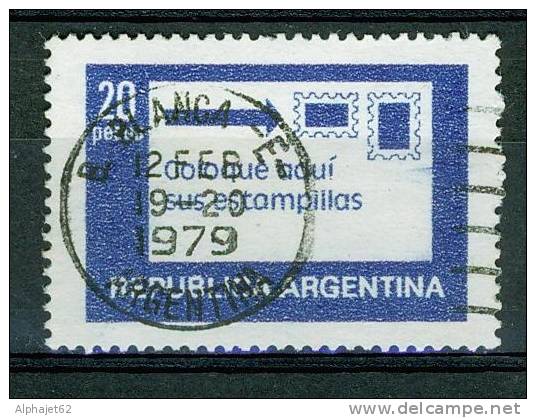 Slogans Postaux - ARGENTINE - Série Courante - N°1144 - 1978 - Gebraucht