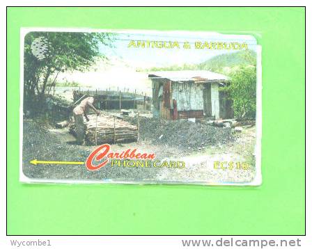 ANTIGUA & BARBUDA - Magnetic Phonecard/Rural Scene - Antigua En Barbuda