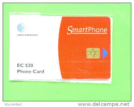 ANTIGUA & BARBUDA - Chip Phonecard/SmartPhone $20 - Antigua En Barbuda