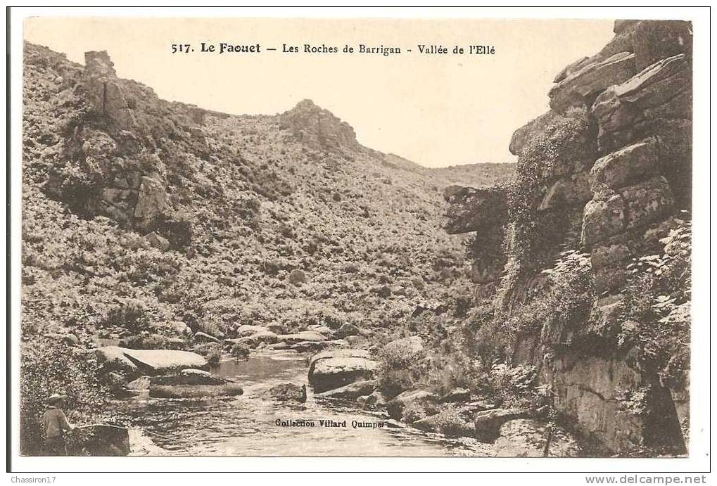 56 - LE FAOUËT  -  Les Roches De Barrigan - Vallée De L´Ellé - Faouët