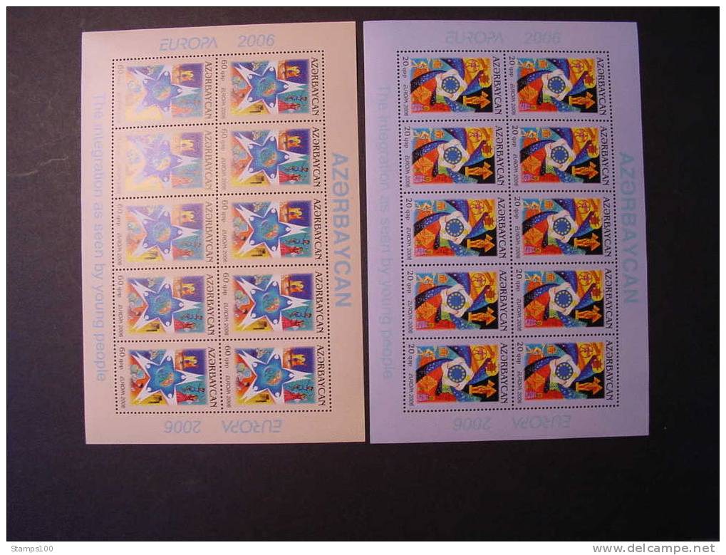 AZERBAIJAN, AZERBEIDJAN, ASERBAIDSCHAN 2006 CEPT SHEETS   MNH **        (1021700) - 2006