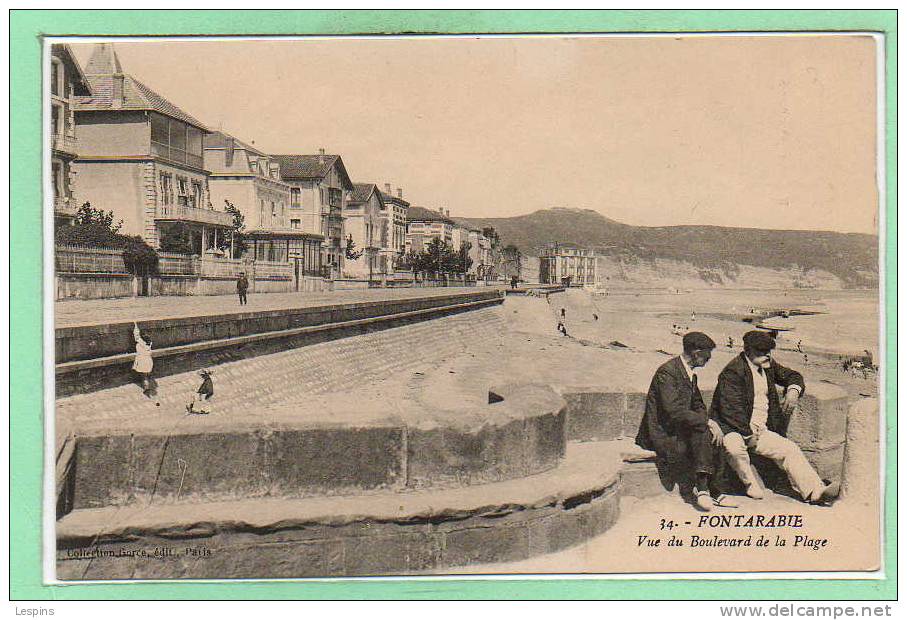 ESPAGNE - Fuenterrabia --  Vue Du Boulevard De... - Fuerteventura