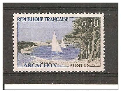 1961 N°1312  Y T - Coté 0,30 Euros - France Timbre Neuf  - Arcachon - - Neufs