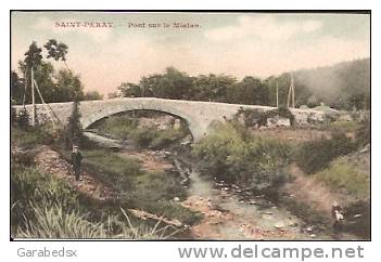 CPA De SAINT PERAY - Pont Sur Le Mialan. - Saint Péray