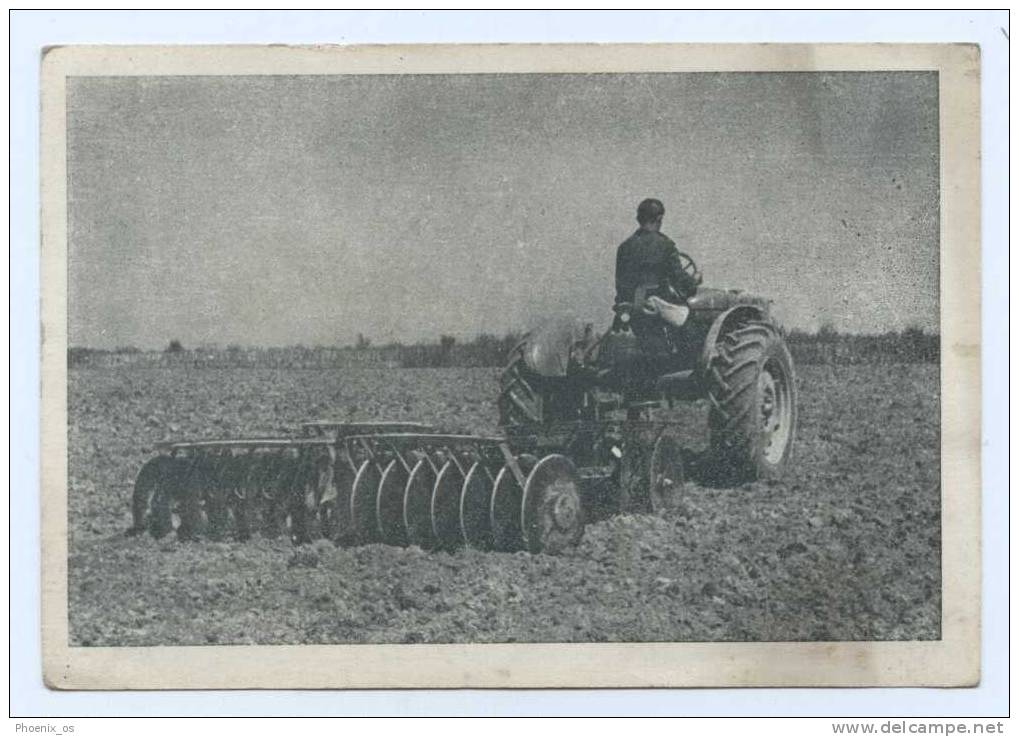 TRACTOR - Postcard - Tractors