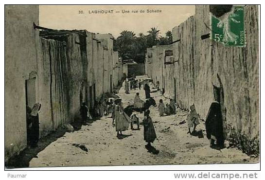 Laghouat  Une  Rue De Schette - Laghouat