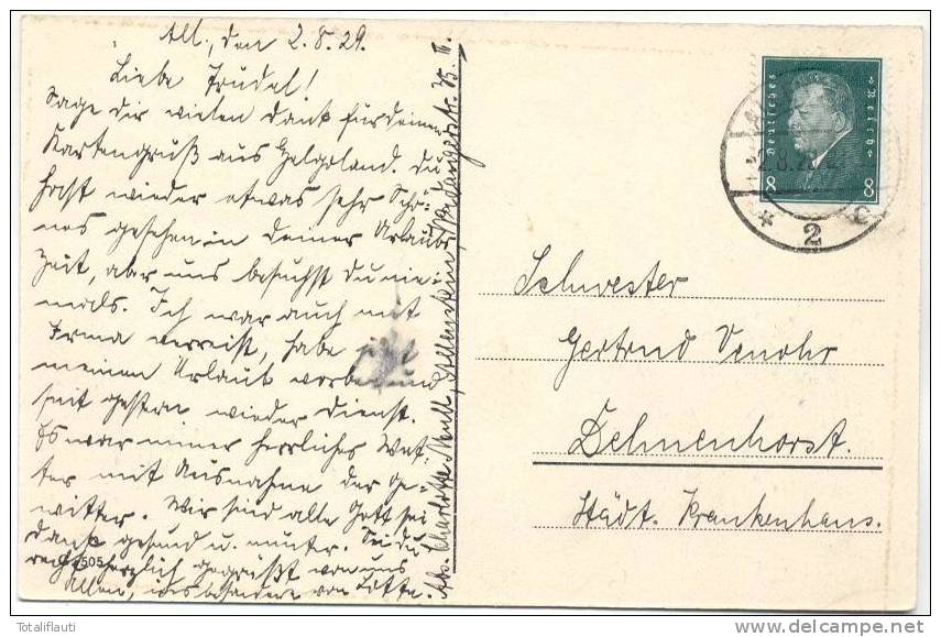 Allenstein Neu Jakobsberg Belebt 2.8.1929 Gelaufen Olsztyn TOP-Erhaltung - Ostpreussen