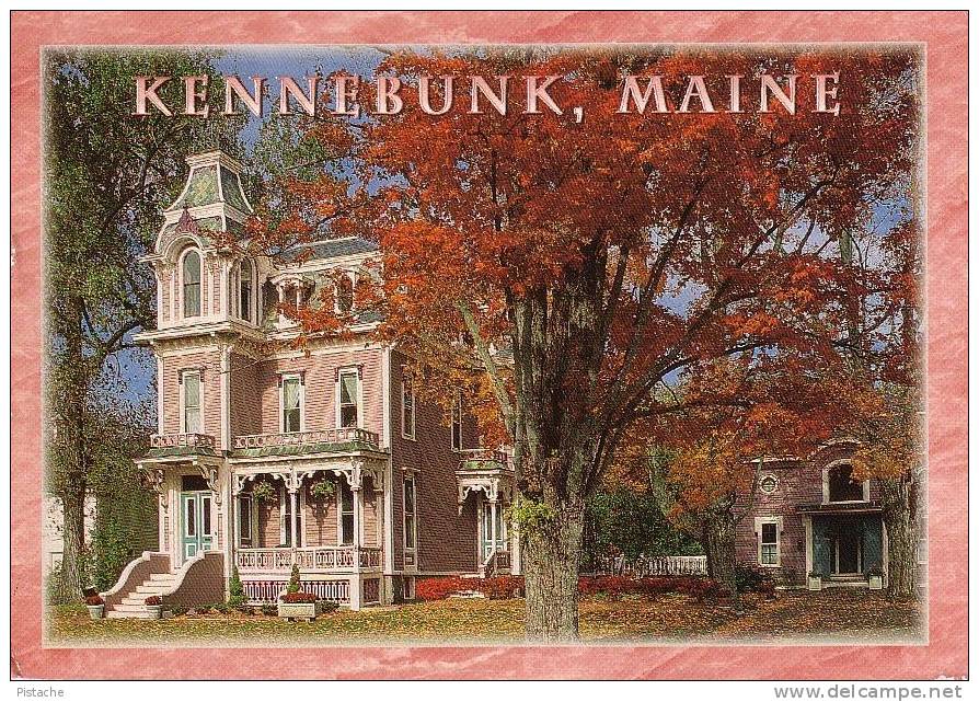 Kennebunk Maine - Victorian Mansions - Written 2001 - Kennebunkport