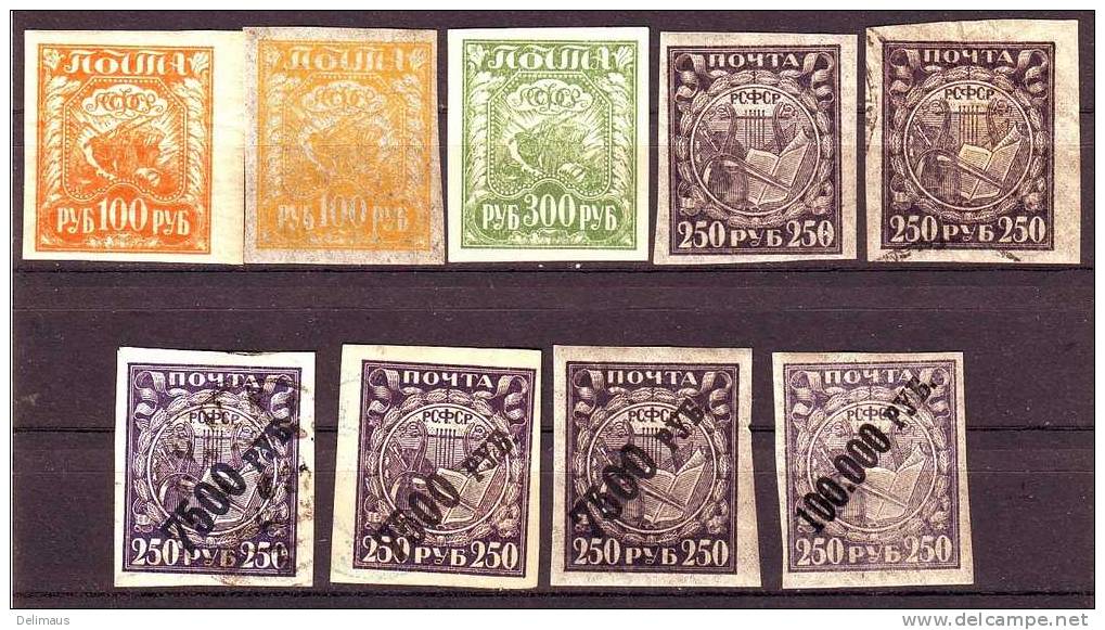 Rußland Freimarken Unterschiedliche Erhaltung - Used Stamps