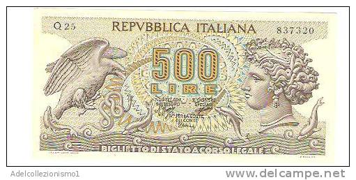 1776)splendida Banconota Da 500 Lire Aretusa Del 23-2-1970 FDC Vedi Foto - 500 Liras