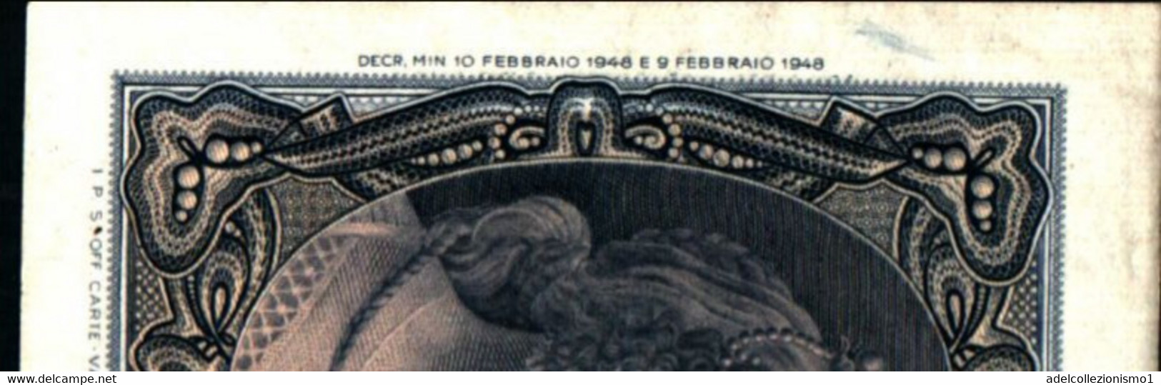 1786)splendida Banconota Da 1000 Lire  Italia(medusa) Del 10-2-1948  Vedi Foto - 1000 Lire