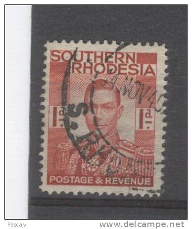 Rhodésie Du Sud Yvert 41 Oblitéré - Southern Rhodesia (...-1964)